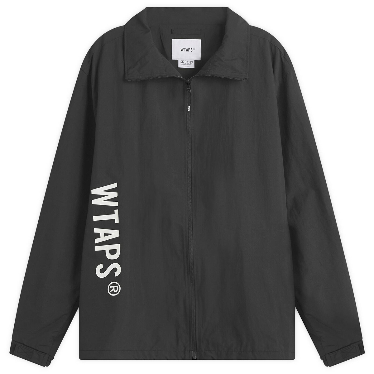 WTAPS Men's Nylon Ripstop Liner Jacket in Black WTAPS