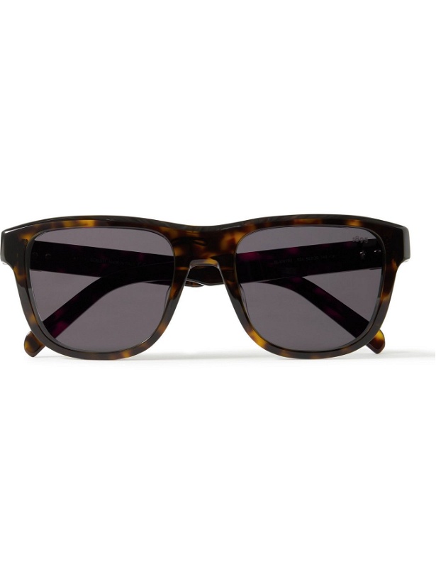 Photo: Berluti - Square-Frame Tortoiseshell Acetate Sunglasses