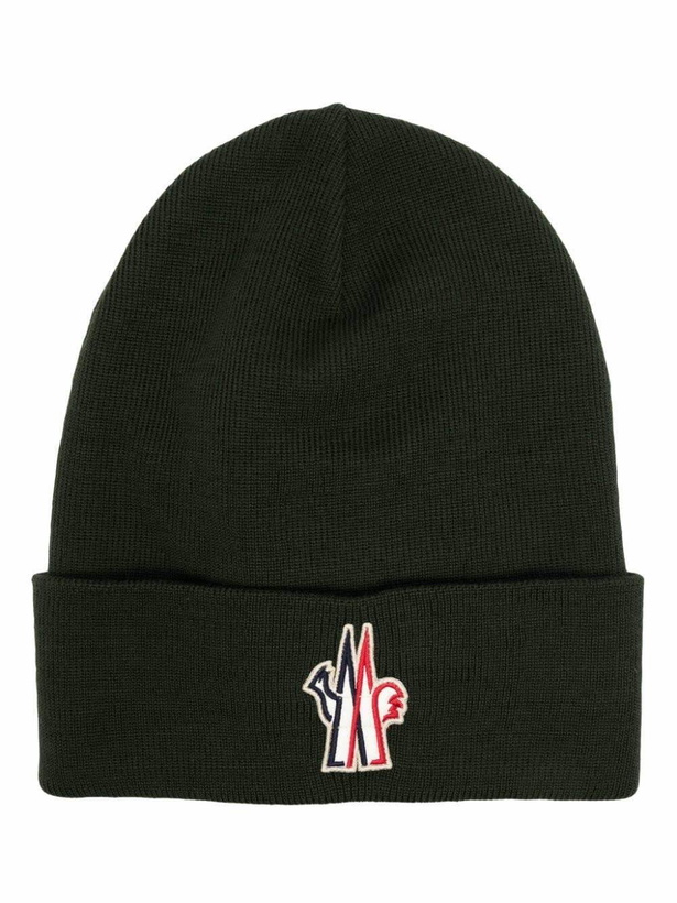 Photo: Moncler Grenoble Green Pure Wool Hat