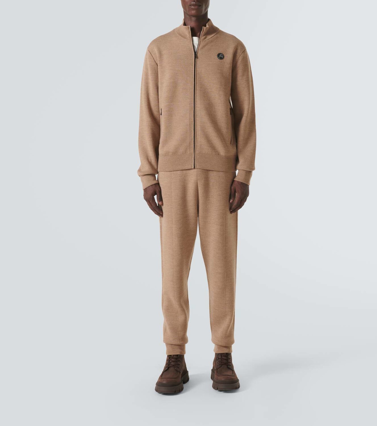 Fusalp Mayeul wool-blend zip-up cardigan