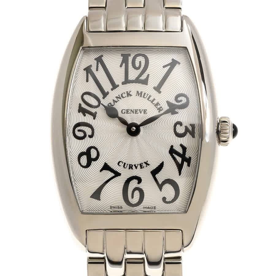 Franck Muller Cintree Curvex Quartz White Dial Unisex Watch 1752BQZ(AC)-WT
