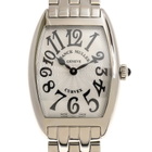 Franck Muller Cintree Curvex Quartz White Dial Unisex Watch 1752BQZ(AC)-WT