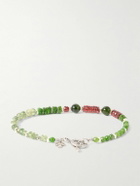 Peyote Bird - Ocala Sterling Silver Multi-Stone Beaded Bracelet