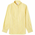 Saks Potts Women's Williams Stripe Shirt in Yellow Melon Stripe