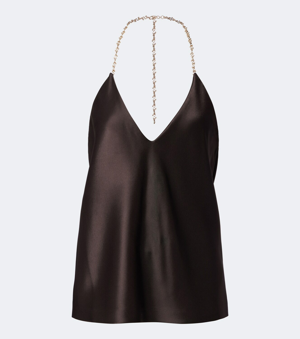 Sportmax Satin halterneck top