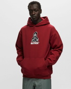Butter Goods Hound Embroidered Pullover Hood Red - Mens - Hoodies