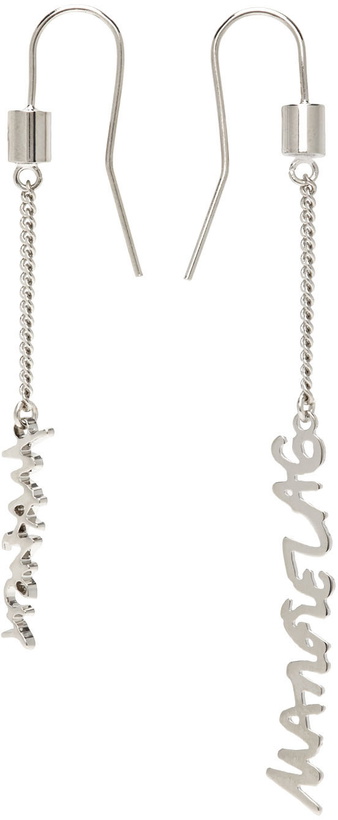 Photo: MM6 Maison Margiela Silver Signature Earrings