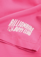 Billionaire Boys Club Diamond Dollars Logo Shell Swim Shorts Pink