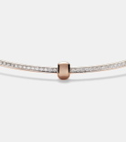 Pomellato Together 18kt rose gold choker with diamonds