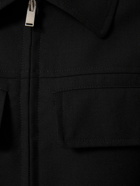 LARDINI - Wool Zipped Overshirt