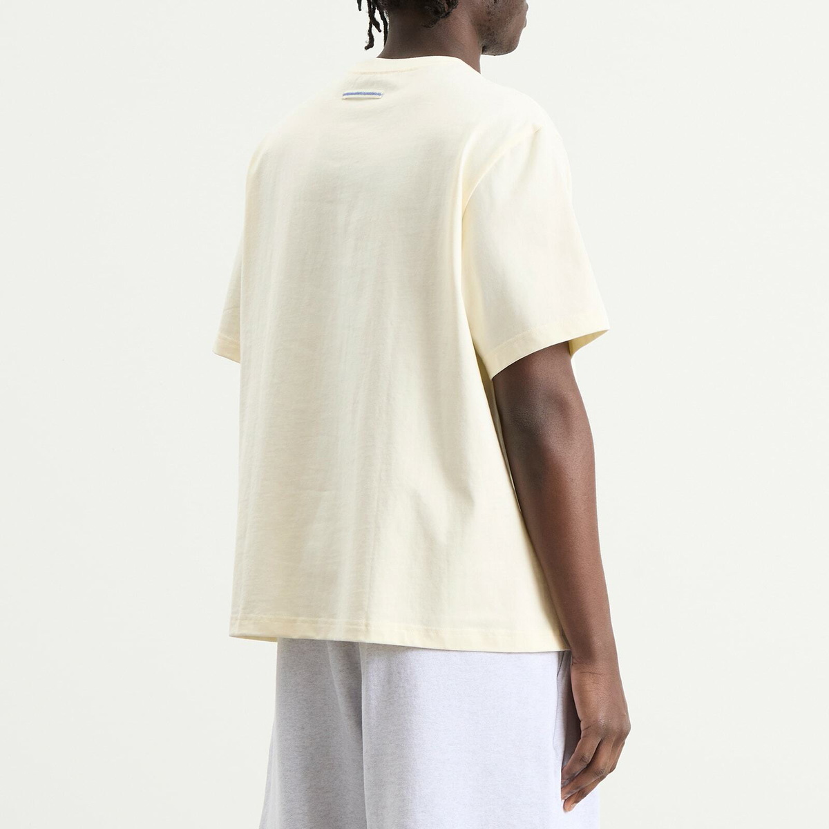 Adidas Men's x Bad Bunny Heavy Weight T-Shirt in Cream White