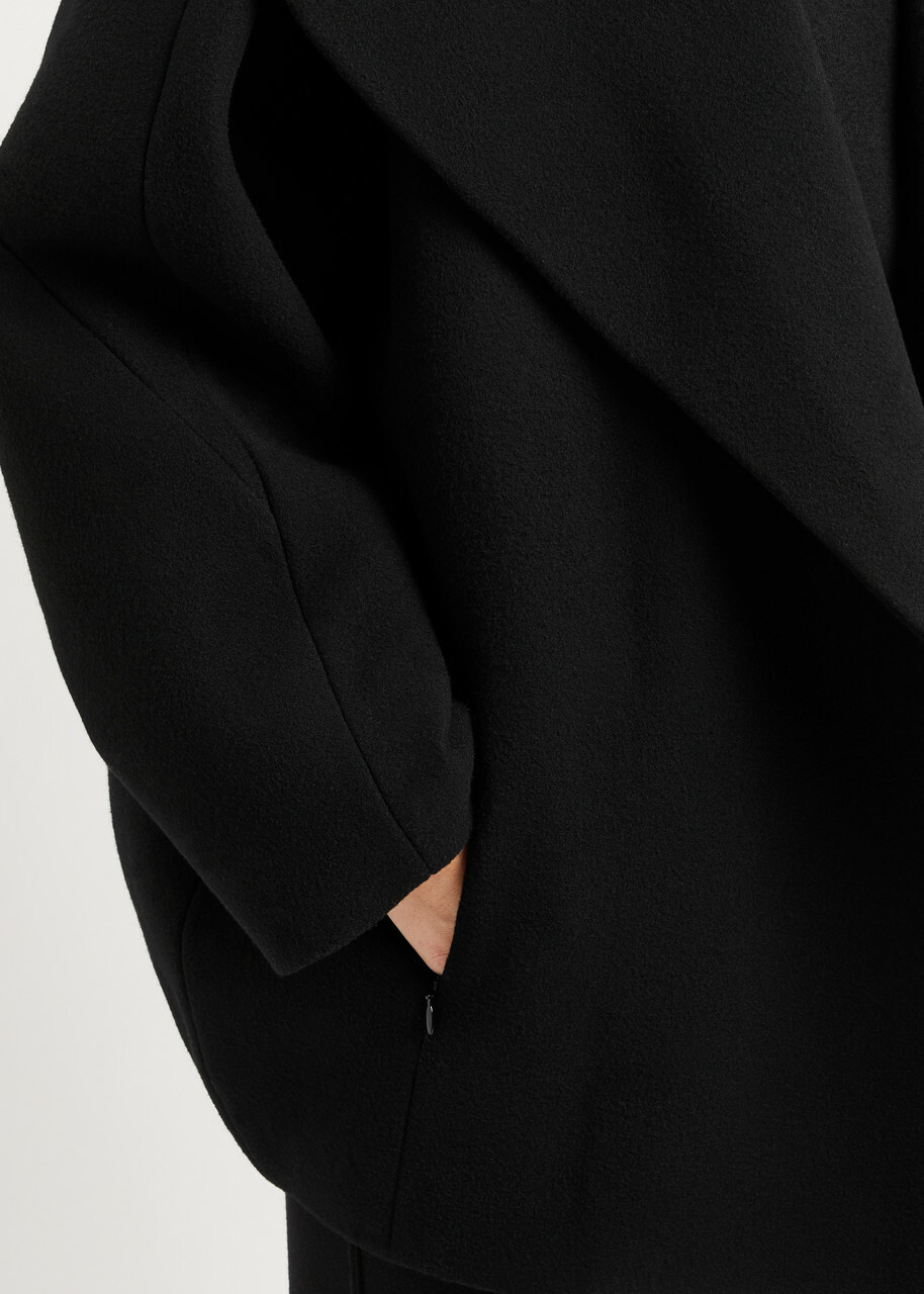 Alaïa Round Wool Jacket Black ALAÏA