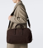 Borsalino Keep All Large leather duffel bag