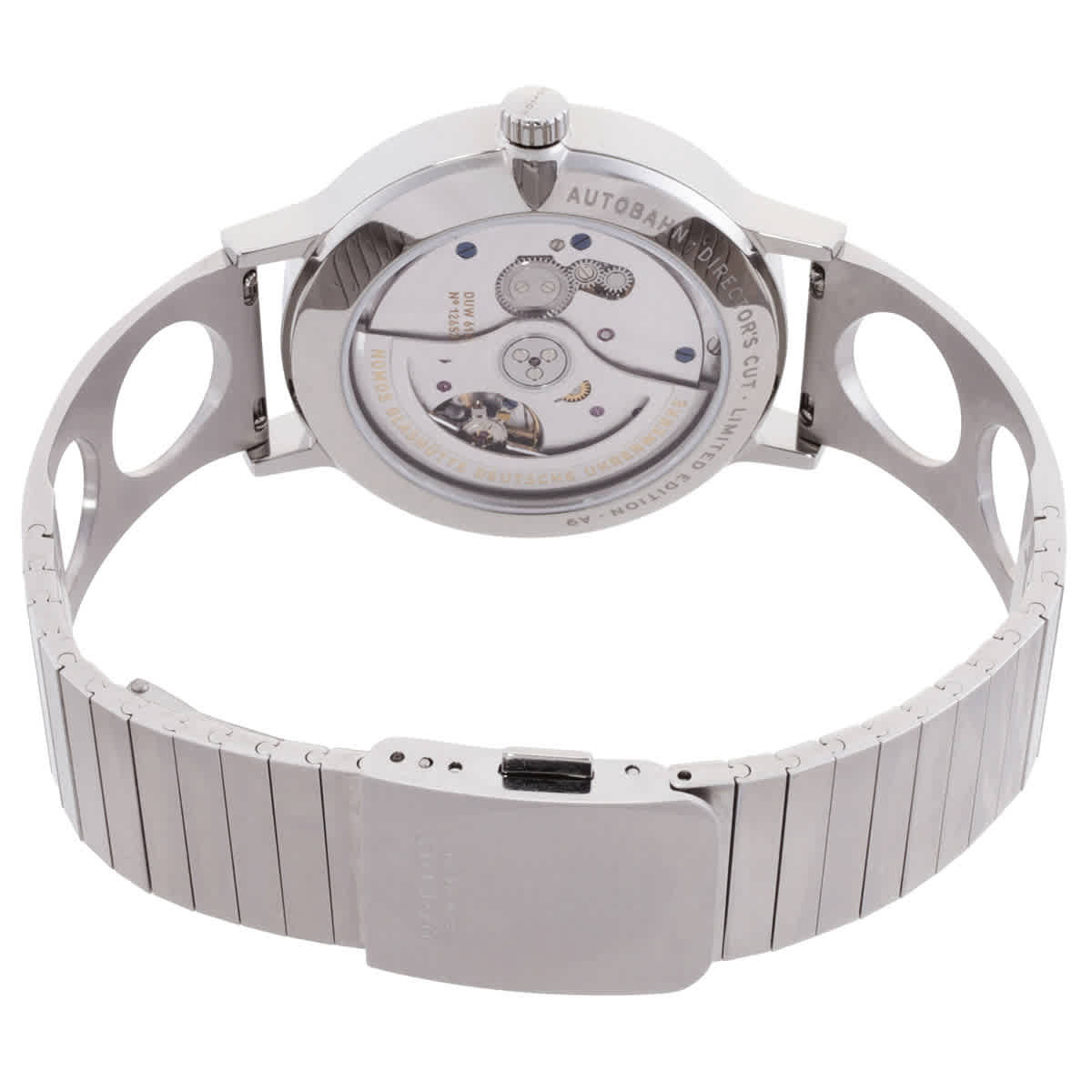 Nomos Autobahn Director's Cut Limited Edition A9 Automatic Black Dial Mens Watch 1301.S3