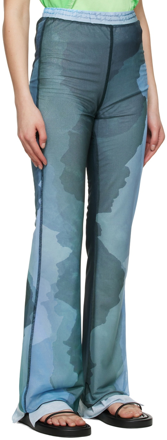 Andersson Bell Blue Polyester Lounge Pants