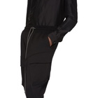 The Viridi-anne Black Cargo Lounge Pants