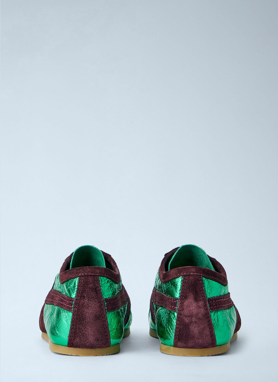 Dries Van Noten Metallic Panel Sneakers