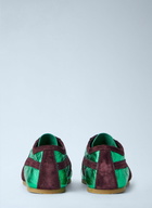 Dries Van Noten Metallic Panel Sneakers