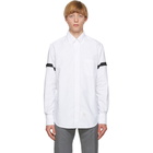 Thom Browne White Oxford Armbands Classic Shirt