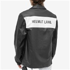 Helmut Lang Men's Back Logo Stadium Jacket in Black