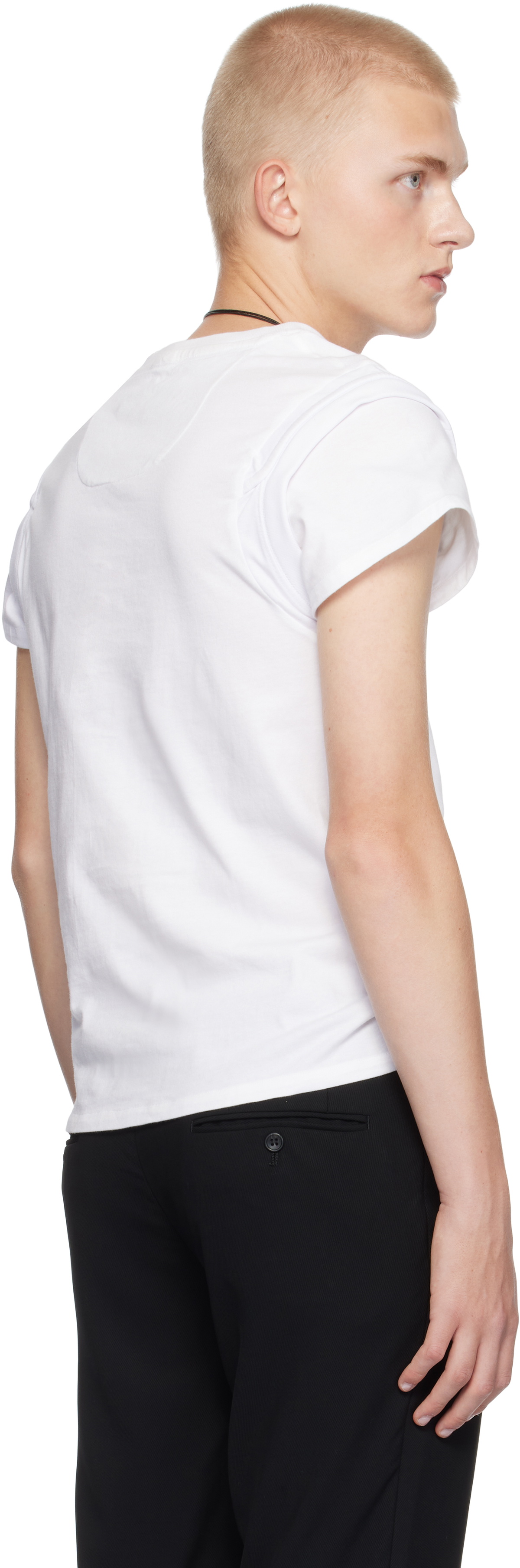 HODAKOVA White Collar T-shirt
