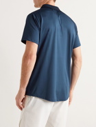 Castore - Logo-Print Stretch-Jersey Tennis Polo Shirt - Blue
