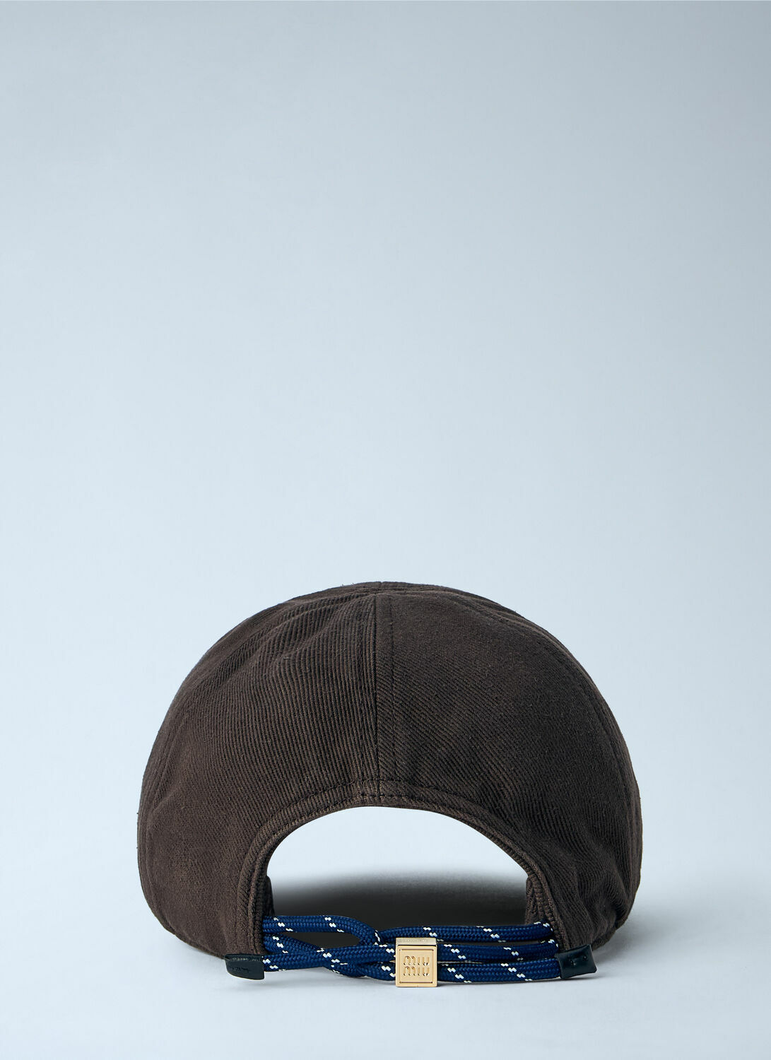 Miu Miu Denim Baseball Cap