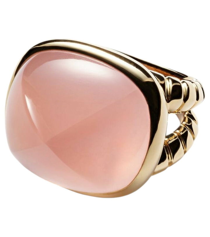 Photo: Marina B Tigella 18kt gold ring with quartz