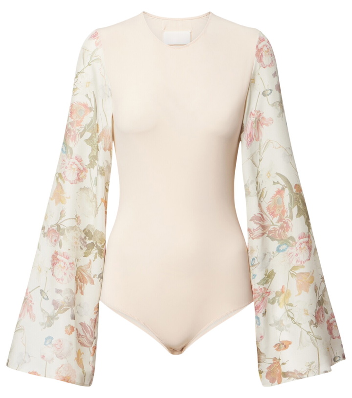 Photo: Maison Margiela Floral bodysuit