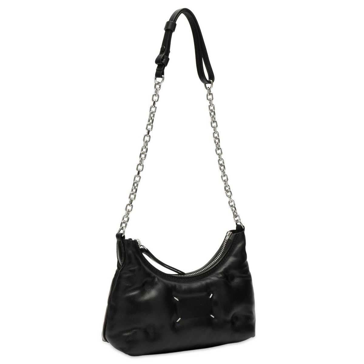 Maison Margiela Women's Glam Slam Hobo Micro Bag in Black 
