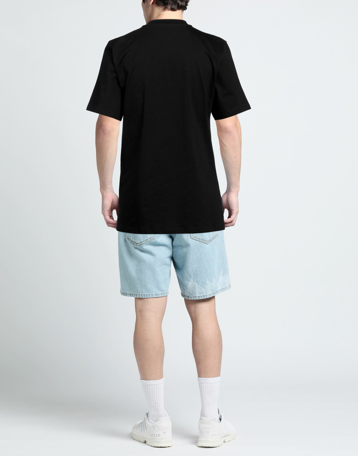 Roberto Cavalli Mens T-shirt in Black