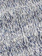 Massimo Alba - Achille Ribbed Cotton Sweater - Blue