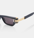 Bottega Veneta Bolt square sunglasses