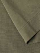 Boglioli - Garment-Dyed Cotton-Jersey T-Shirt - Green