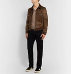 TOM FORD - Slim-Fit Silk and Wool-Blend Sweater - Neutrals