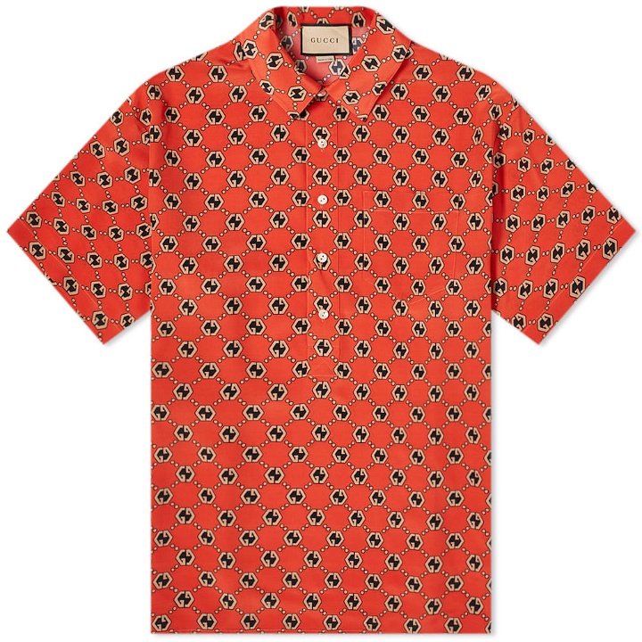 Photo: Gucci Patterned Bowling Hawaii Shirt