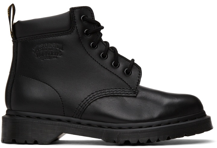 Photo: Stüssy Black Dr Martens Edition 939 Boots