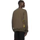 Heron Preston Brown Style Inc. Logo Sweatshirt