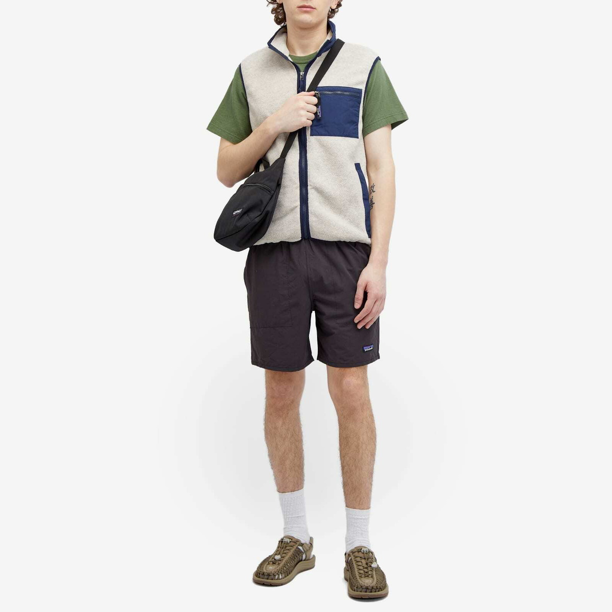 Patagonia Men's Baggies Lights 6.5" Shorts in Ink Black
