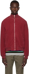 PS by Paul Smith Red Patch Bomber Jacket