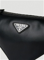 Prada - Triangle Crossbody Bag in Black
