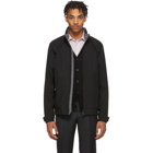 Z Zegna Black Soft Shell Jacket