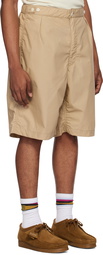 nanamica Beige Deck Shorts