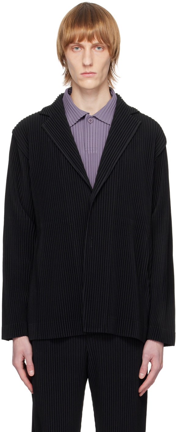 Homme Plissé Issey Miyake Navy Basics Blazer Homme Plisse Issey Miyake