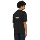 Dolce and Gabbana Black Rubberized Logo T-Shirt