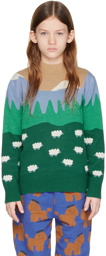 TINYCOTTONS Kids Multicolor Chamonix Sweater