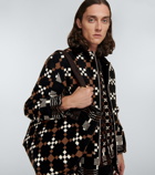 Sacai - Wool-blend felt jacket