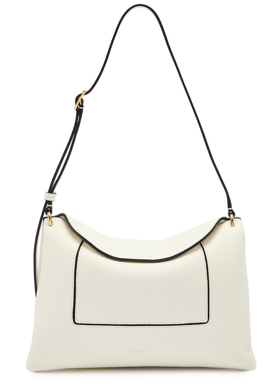 Wandler Penelope Slouch Leather Cross-body bag - White - One Size