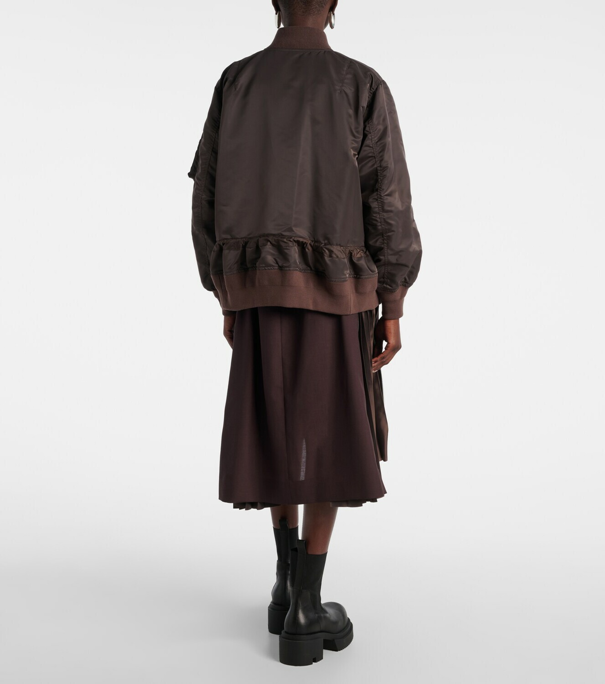 Sacai Twill bomber jacket