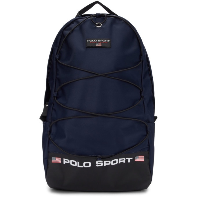Photo: Polo Ralph Lauren Navy Nylon Polo Sport Backpack